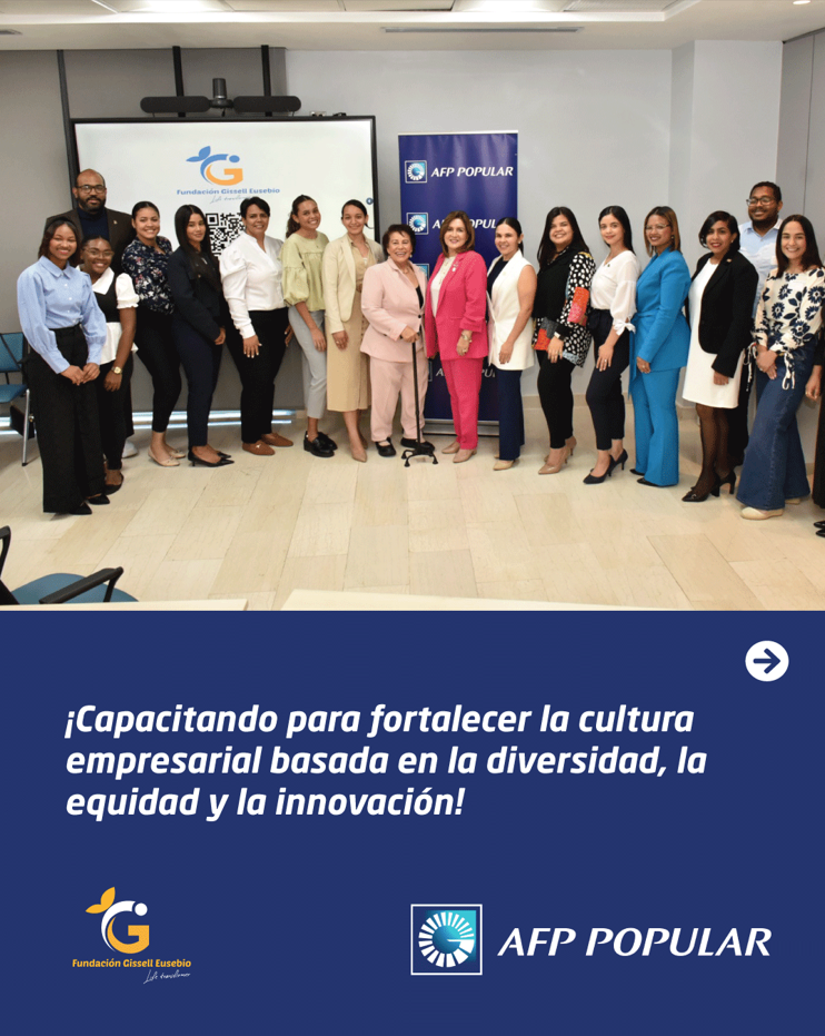Foto grupal del cierre con AFP Popular